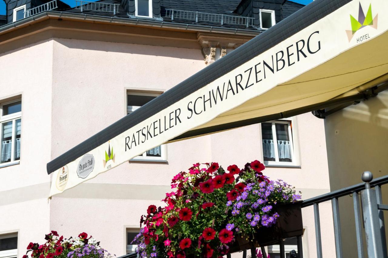Hotel Ratskeller Schwarzenberg Schwarzenberg (Saxony) Exterior foto